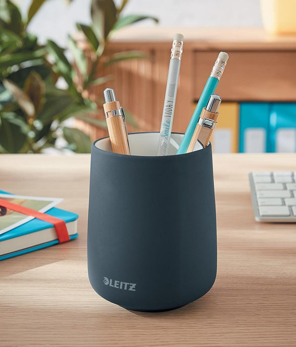 Leitz Cosy keramisch pennenbakje, grijs - OfficeTown