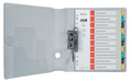 Leitz Cosy tabbladen, ft A4, 11 - gaatsperforatie, PP, geassorteerde kleuren, set 1 - 10 - OfficeTown