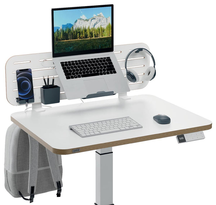 Leitz Ergo bureau ophangbord, met laptophouder, ft 80 x 25 cm - OfficeTown