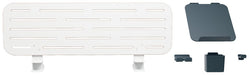 Leitz Ergo bureau ophangbord, met laptophouder, ft 80 x 25 cm - OfficeTown