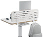 Leitz Ergo bureau ophangbord, met laptophouder, ft 80 x 25 cm - OfficeTown