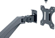Leitz Ergo ruimtebesparende monitorarm, dubbel, grijs - OfficeTown