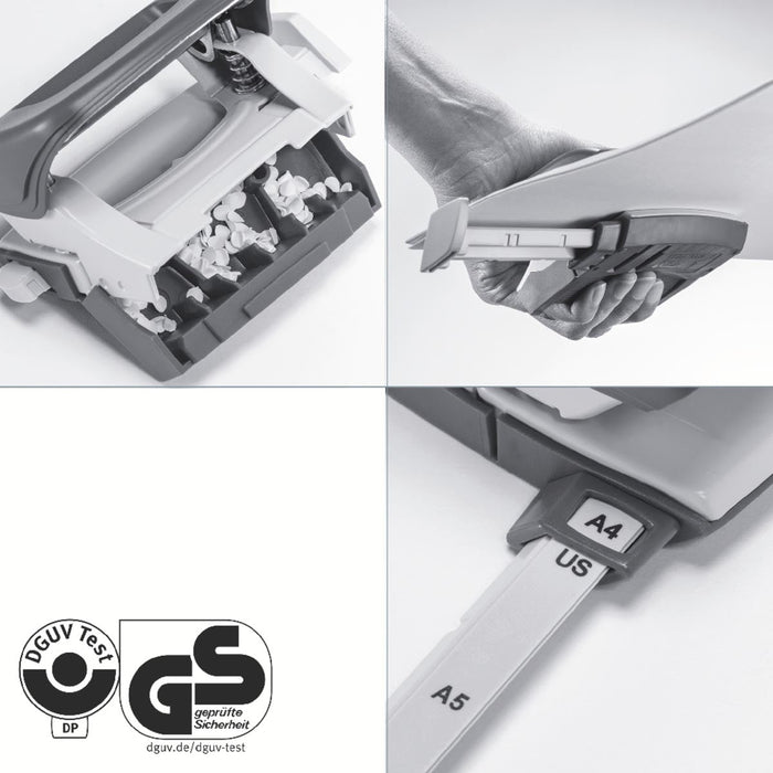 Leitz NeXXt Recycle Mini perforator, 10 blad, groen - OfficeTown