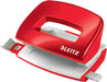 Leitz NeXXt WOW Mini perforator, 10 vel, rood - OfficeTown