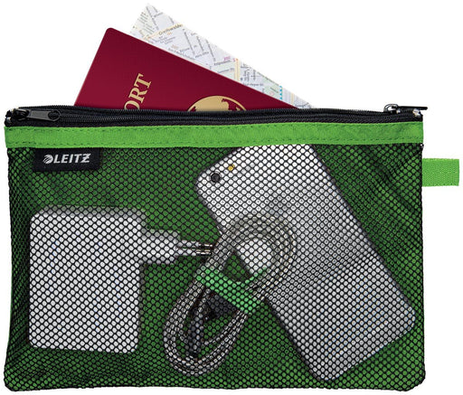 Leitz WOW Etui, Groot, 2 vakken, groen - OfficeTown