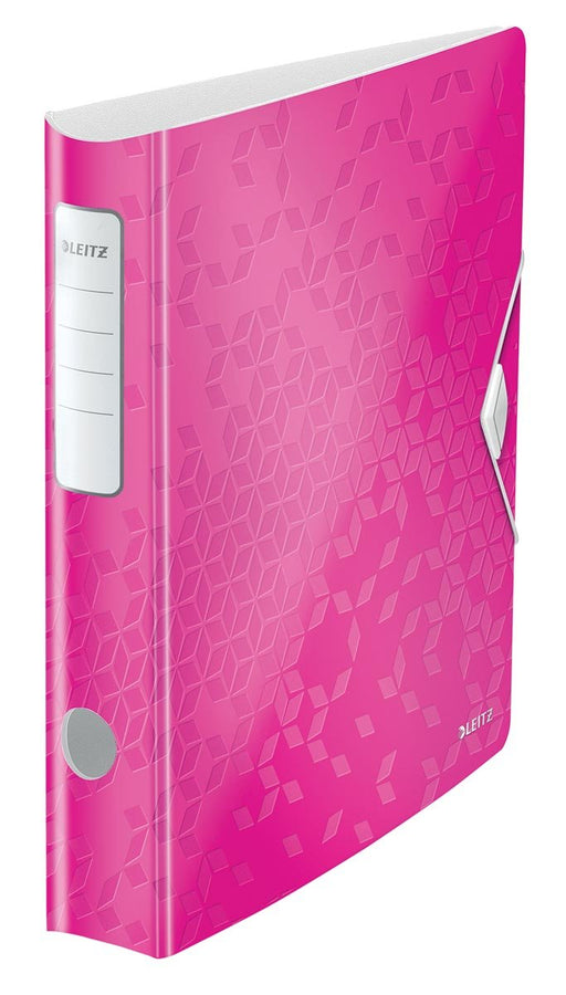 Leitz WOW map Actieve rug van 6,5 cm, roze - OfficeTown