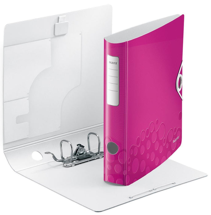 Leitz WOW map Actieve rug van 6,5 cm, roze - OfficeTown