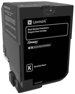 Lexmark Return Program toner CS72x, 7.000 pagina's, OEM 74C2SK0, zwart - OfficeTown