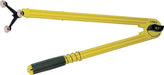 Linex schoolbord passer met zuignappen - 45 cm geel - OfficeTown