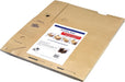 Loeff's archiefdoos Jumbo box, massief karton, bruin, pak van 8 stuks - OfficeTown