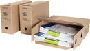 Loeff's archiefdoos Jumbo box, massief karton, bruin, pak van 8 stuks - OfficeTown