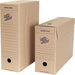 Loeff's archiefdoos Jumbo box, massief karton, bruin, pak van 8 stuks - OfficeTown