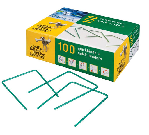 Loeff's snelle binder Lengte 100 mm. Doos van 100 stuks. - OfficeTown