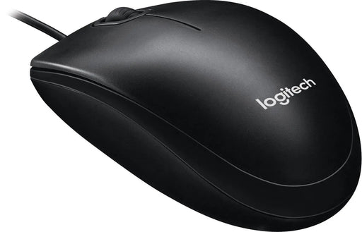 Logitech muis B100, zwart - OfficeTown