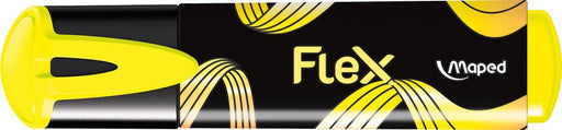 Maped Fluo'Peps Flex markeerstift, geel, verpakking van 12 stuks - OfficeTown
