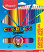 Maped kleurpotlood Color'Peps 20 kleurpotloden + 4 fluo - OfficeTown