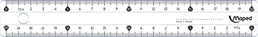 Maped lat Essentials 146 20 cm - dubbele schaalverdeling met UV - bescherming - OfficeTown