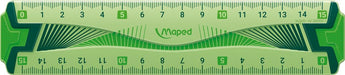 Maped Lat Flex Onbreekbaar 15 cm, met dubbele graduatie van plastic - OfficeTown
