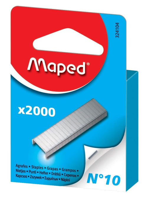 Maped nietjes nr 10, doos van 2.000 nietjes - OfficeTown