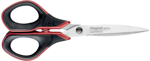 Maped schaar Advanced Gel 17 cm zwart en rood - OfficeTown