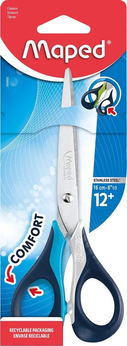 Maped schaar Sensoft 16 cm, voor rechtshandigen, met scherpe punt - OfficeTown