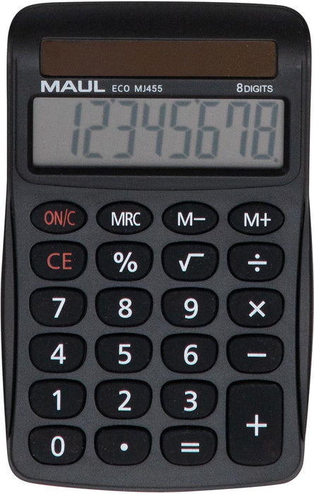 MAUL bureaurekenmachine ECO MJ 455, zwart - OfficeTown