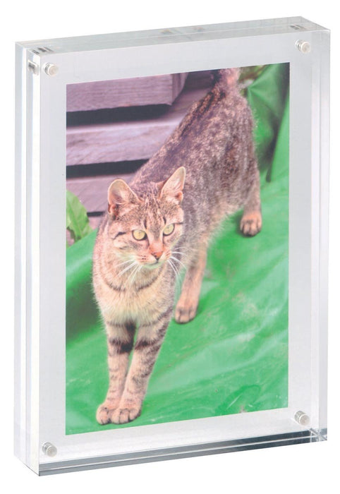 MAUL fotolijst van acryl 17.8x12.7x3cm met magnetische hoekverbinding - OfficeTown