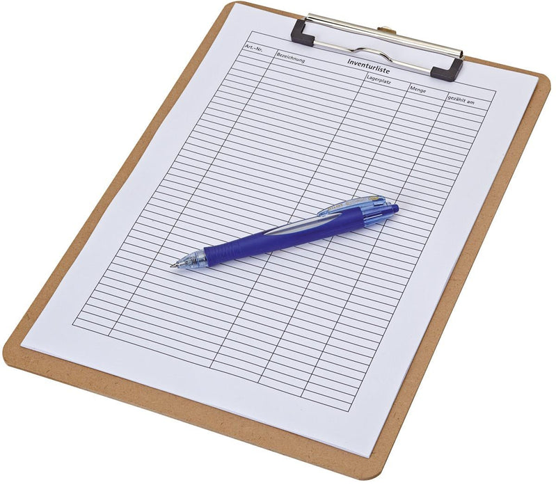 MAUL klemplaat Basic hout A4 staand - OfficeTown