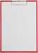 MAUL klemplaat Poly, PP folie, A4 staand, rood - OfficeTown