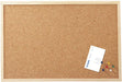 MAUL prikbord kurk met houten frame 30x40cm - OfficeTown
