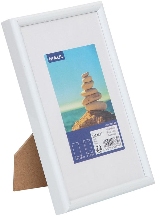 MAULart fotolijst, kunststof frame, ft 10 x 15 cm, wit - OfficeTown