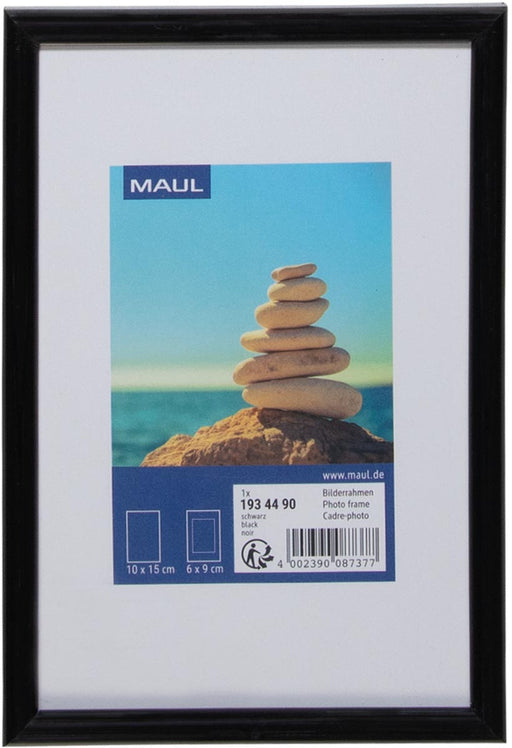 MAULart fotolijst, kunststof frame, ft 10 x 15 cm, zwart - OfficeTown