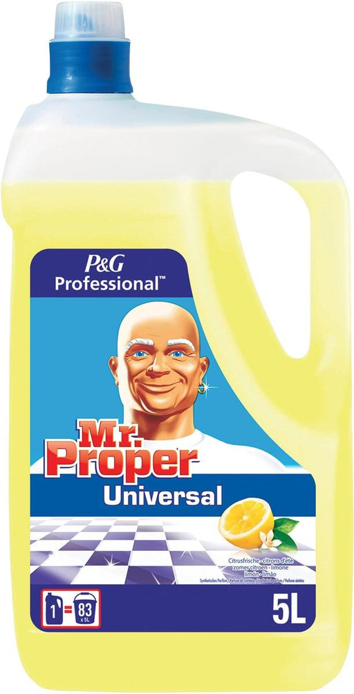 Meneer Proper allesreiniger, citroen, 5 liter fles met Magic Protect technologie - OfficeTown