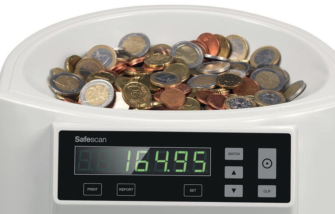 Munttel - en sorteermachine Safescan 1250 - OfficeTown