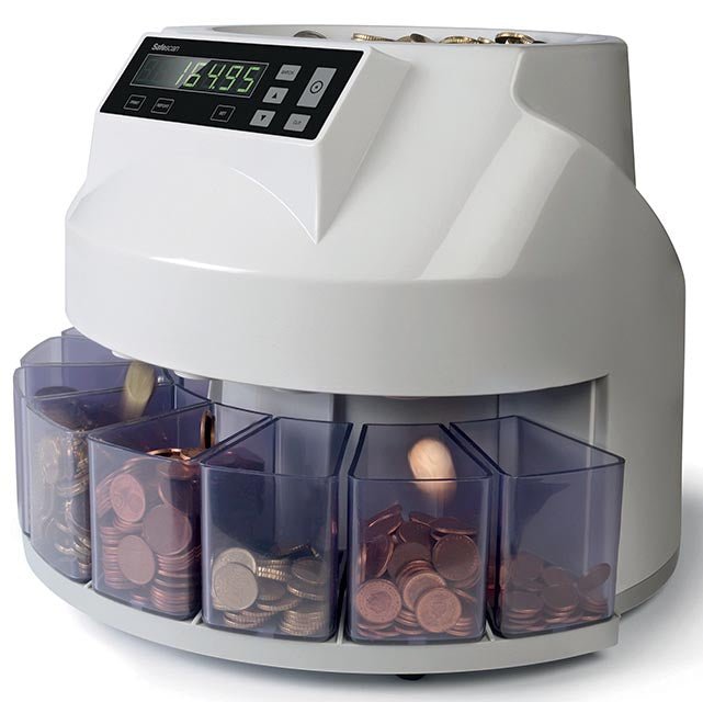 Munttel - en sorteermachine Safescan 1250 - OfficeTown