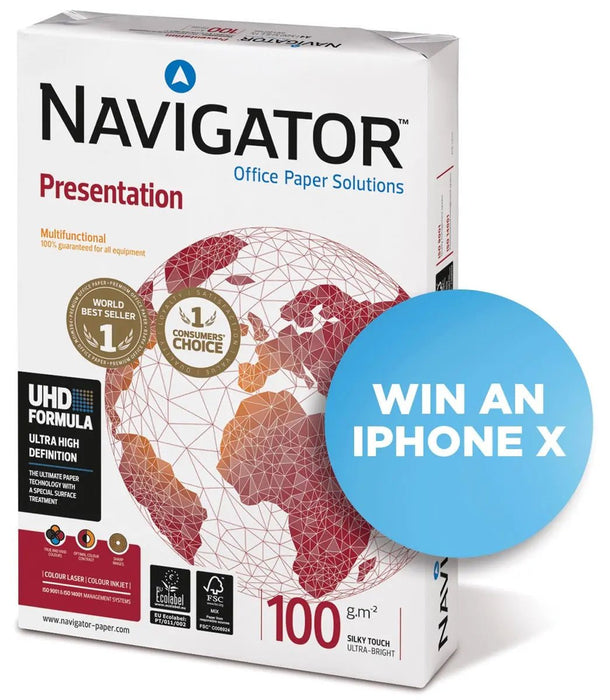 Navigator Presentatiepapier A4, 100 g, 500 vellen - OfficeTown