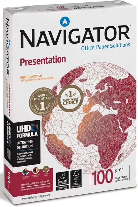 Navigator Presentatiepapier A4, 100 g, 500 vellen - OfficeTown