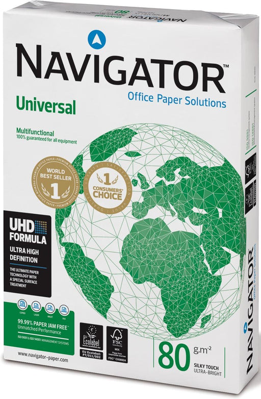 Navigator Universal printpapier ft A3, 80 g, pak van 500 vel - OfficeTown