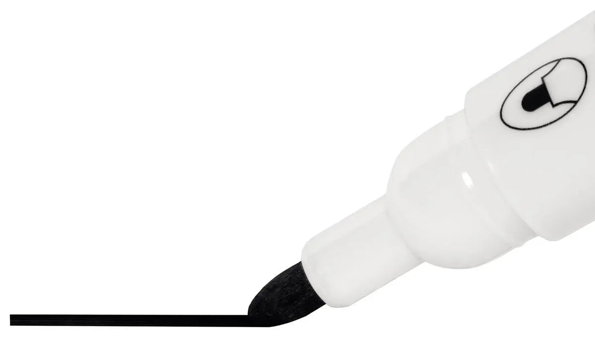 Nobo Glide whiteboardmarker, ronde punt, pak van 10 stuks, zwart - OfficeTown