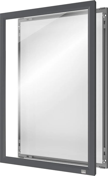 Nobo Impression clicklijst, ft A4, met grijs frame - OfficeTown