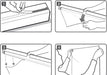 Nobo Instant whiteboardfolie, ft 60 x 80 cm, rol van 25 vellen, wit, geruit - OfficeTown