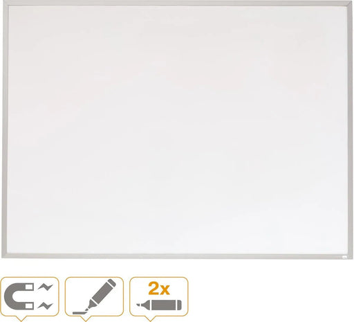 Nobo magnetisch whiteboard met aluminium lijst ft 58,5 x 43 cm - OfficeTown