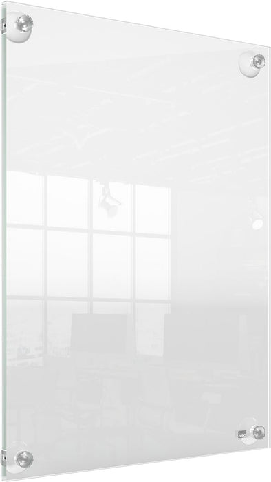 Nobo Premium Plus Acryl informatiebord met zuignapbevestiging, wandgemonteerd, in A3 - formaat - OfficeTown