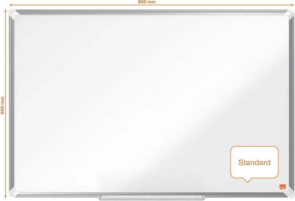 Nobo Premium Plus magnetisch whiteboard, gelakt staal, ft 90 x 60 cm - OfficeTown