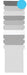 Nobo T - planbordkaarten 100 stuks, index 1,5, afmeting 53 x 45 mm, blauw - OfficeTown