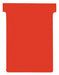 Nobo T - planbordkaarten index 3, ft 120 x 92 mm, rood - OfficeTown