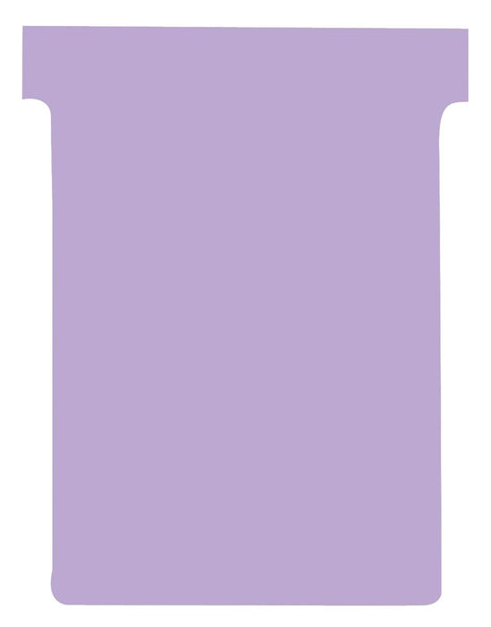 Nobo T - planbordkaarten index 3, ft 120 x 92 mm, violet - OfficeTown