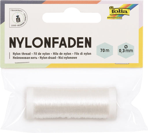 Nylon draad op spoel, 0,3 mm x 70 m - OfficeTown