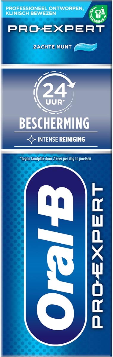 Oral - B Pro - Expert Tandpasta voor Intense Reiniging, 75 ml Tube - OfficeTown