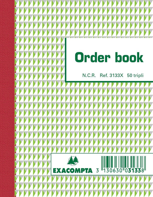 Orderboek Exacompta, ft 13,5 x 10,5 cm, tripli (50 x 3 vel) - OfficeTown